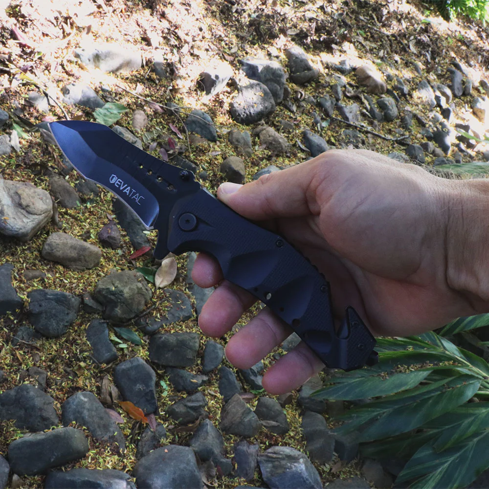 EVATAC Rescue Knife Black - Image 6